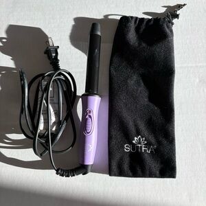 Sutra Beauty Mini Tourmaline Ceramic Curling Iron in lavender